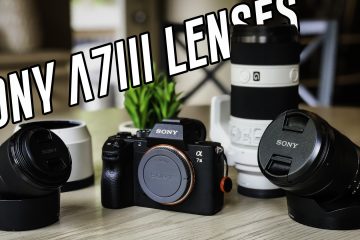 Sony Camera Lenses - A7iii