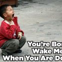 You're Boring. Just Admit It.