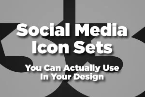 33 Social Media Icons Sets That You Can Actually Use In Your Blog Designs