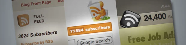 Displaying Blog RSS Count Displaying Blog RSS Count