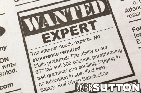 Wanted: Experts – No Experience Required