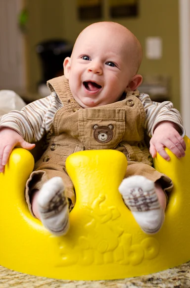 What it really takes to get a smiling baby picture.