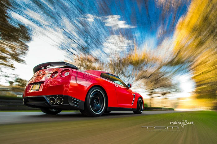 Red GT-R Rig Shot