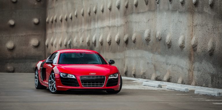 Having a little bit of fun with an Audi R8
