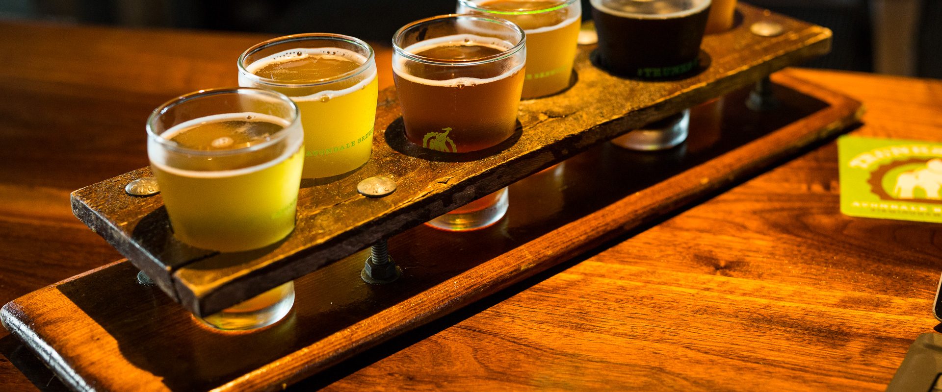 Avondale Brewing Beer Flight