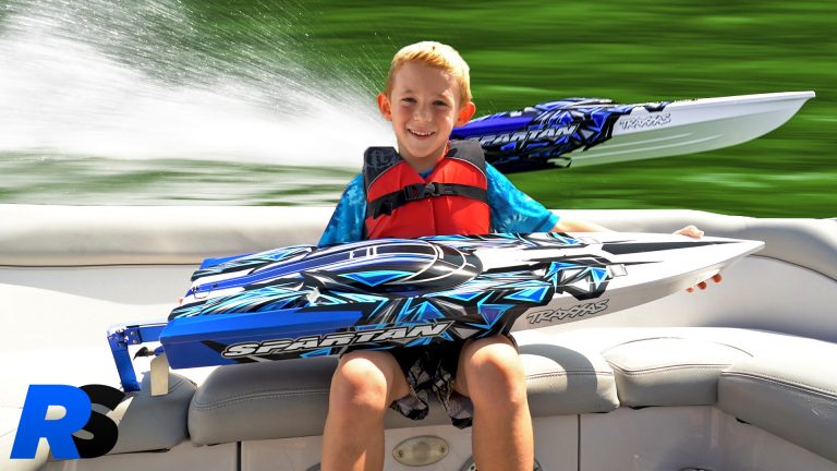 Traxxas Spartan RC Boat – 50+ MPH on the WATER!