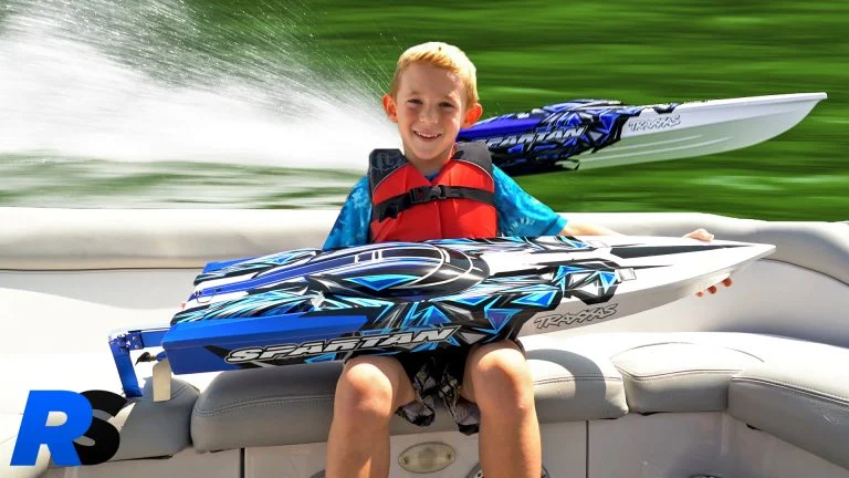 Traxxas Spartan RC Boat – 50+ MPH on the WATER!