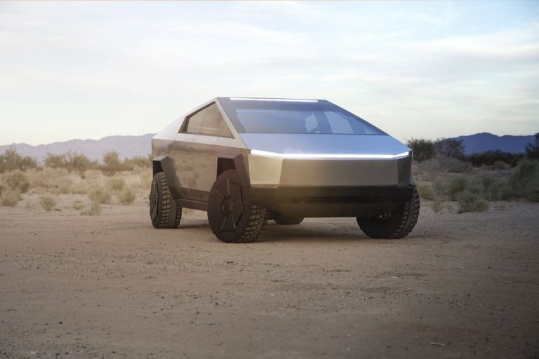 Telsa Cybertruck or Back to the Future Delorean??