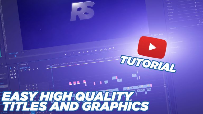 How to easily make more professional YouTube videos