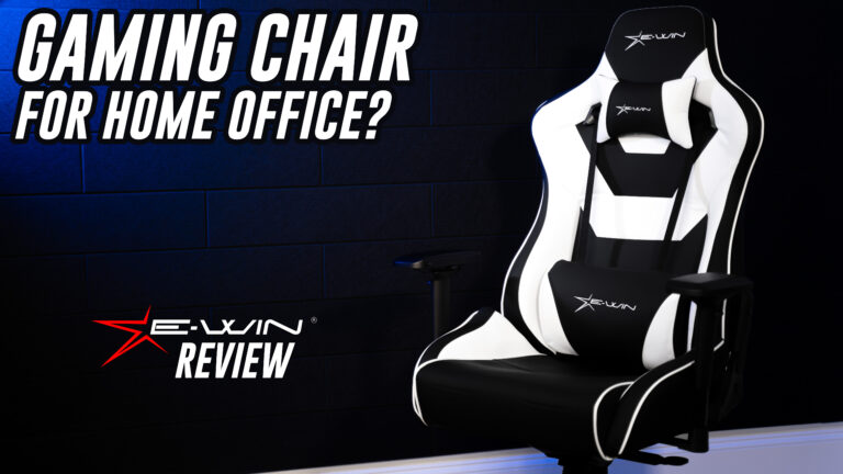 Can a gaming chair be used for office work? EWin Racing Flash XL Review