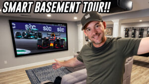 It’s time for my SMART BASEMENT TOUR!