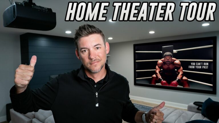 Walkthrough / Our 120″ 4k Dolby Atmos Home Theater