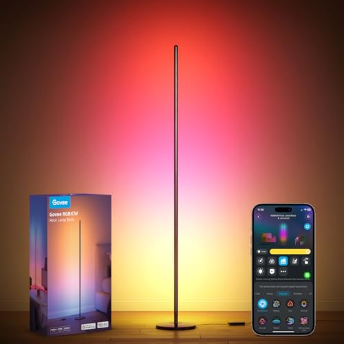 Govee RGBIC Floor Lamp Basic Review: Smart Lighting with Alexa & Music Sync