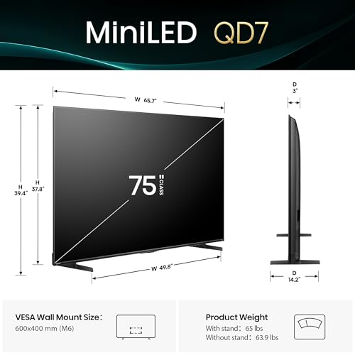 Hisense 75″ QD7 Mini-LED 4K TV Review: Stunning Picture & Power-Packed Features