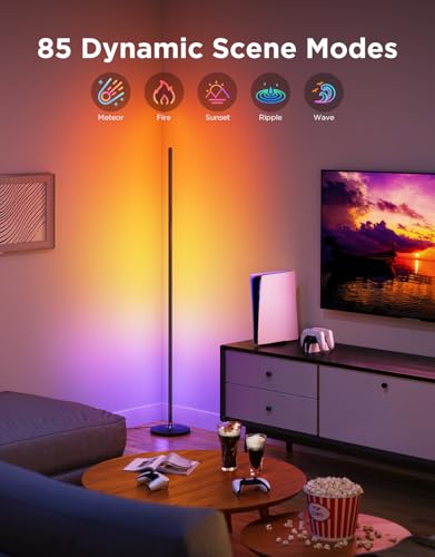 Govee RGBIC Floor Lamp Basic Review: Smart Lighting with Alexa & Music Sync