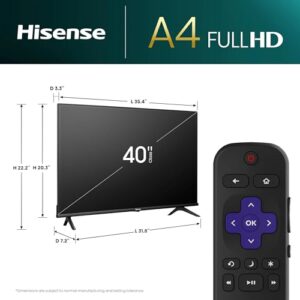 Hisense 40A4NR Review: Affordable FHD Roku TV with Alexa & Google Assistant