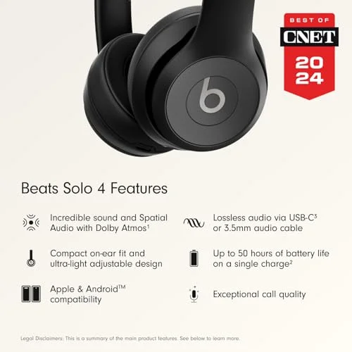 Beats Solo 4 Review: Ultra-Light Wireless Headphones with 50-Hour Battery