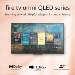 Amazon Fire TV 43″ Omni QLED 4K UHD Review: Smart TV with Alexa Magic