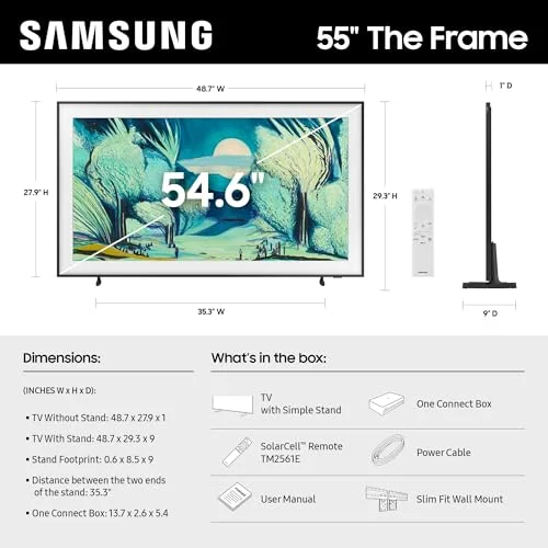 Samsung 55-Inch The Frame LS03F 2025 Review: Art Meets Cutting-Edge TV Tech