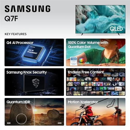Samsung 65-Inch Q7F QLED TV Review: Stunning 4K with Smart AI Features