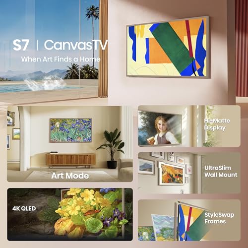Hisense 55-Inch QLED 4K S7N CanvasTV Review: Stunning Picture & Art Mode Magic
