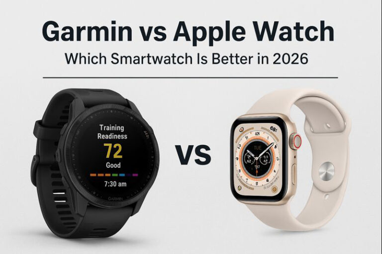 Garmin vs Apple Watch: Which Smartwatch Is Better in 2026?