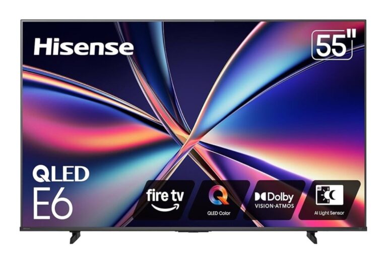 Hisense 55″ E6 Cinema Series QLED 4K TV Review: Stunning Picture & Smart Features