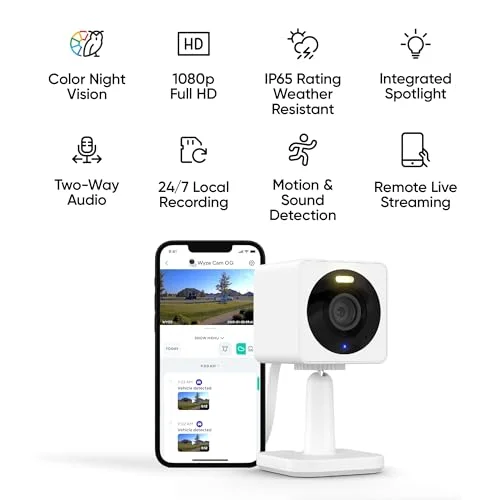 Wyze Cam OG Review: Affordable 1080p Smart Security with Color Night Vision