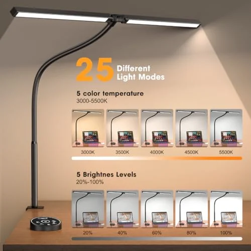 Led Desk Lamp for Office Home Review: Smart Lighting for Study & Work