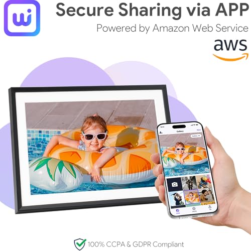 10.1” Digital Picture Frame Review: Stunning Display & Easy Sharing