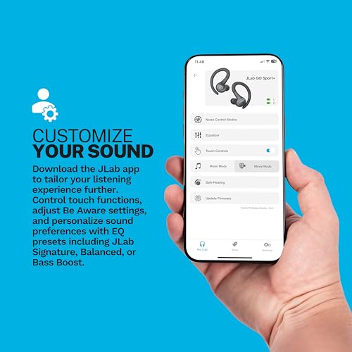 JLab Go Sport+ Wireless Earbuds Review: Clear Calls & 35+ Hour Playtime