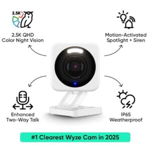 WYZE Cam v4 Review: Affordable 2.5K Security with Vibrant Night Vision