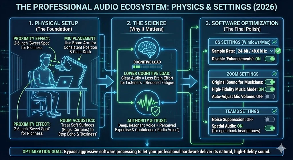 home audio for home office setup