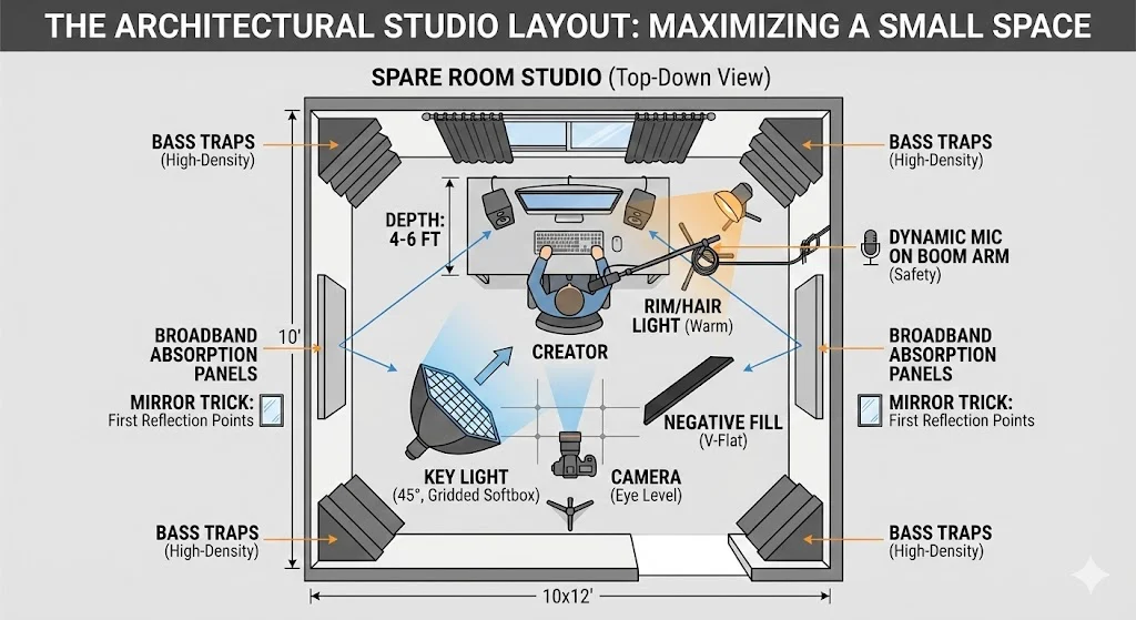 YouTube Studio Setup: Lighting & Audio