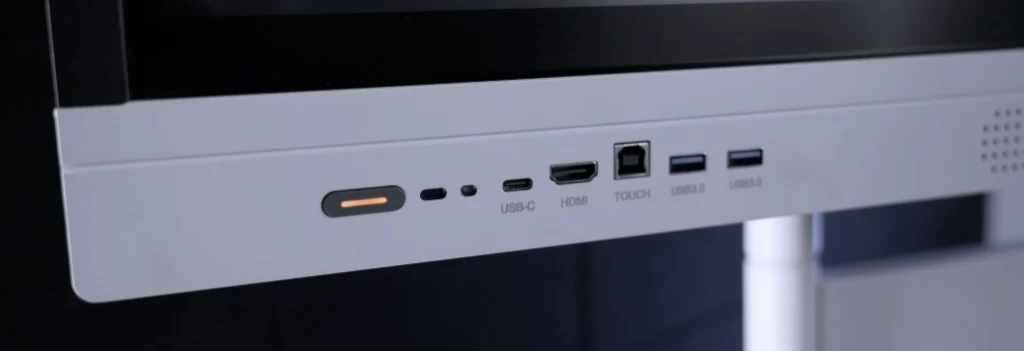 Nework 55" Smart TV Whiteboard connections