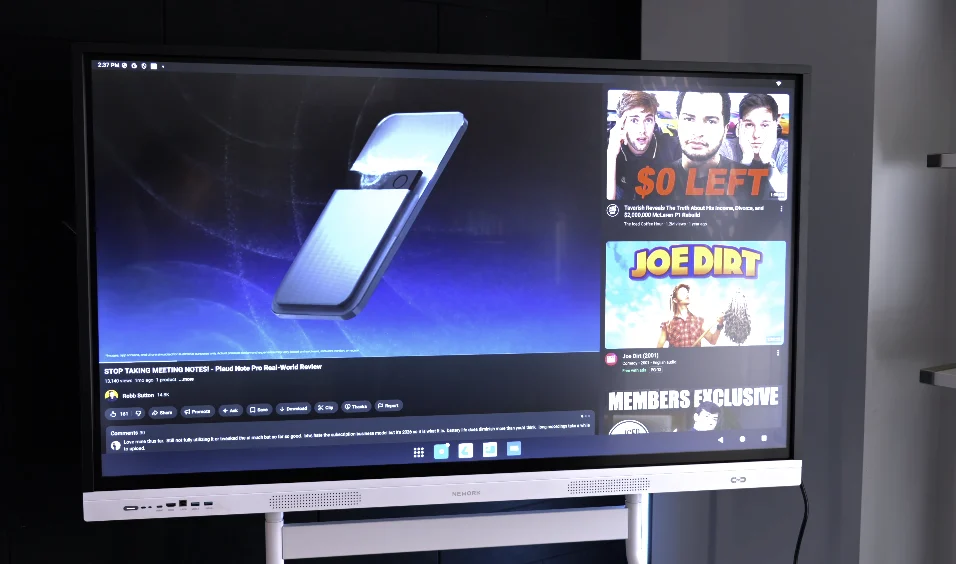 Nework 55" Smart TV Whiteboard Review