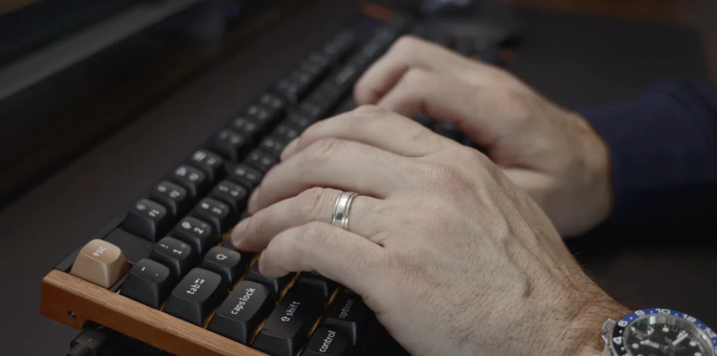 keychron k10 he mechanical keyboard