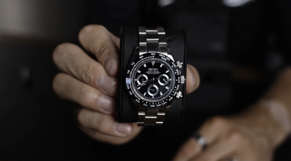Daytona chronograph seiko mod