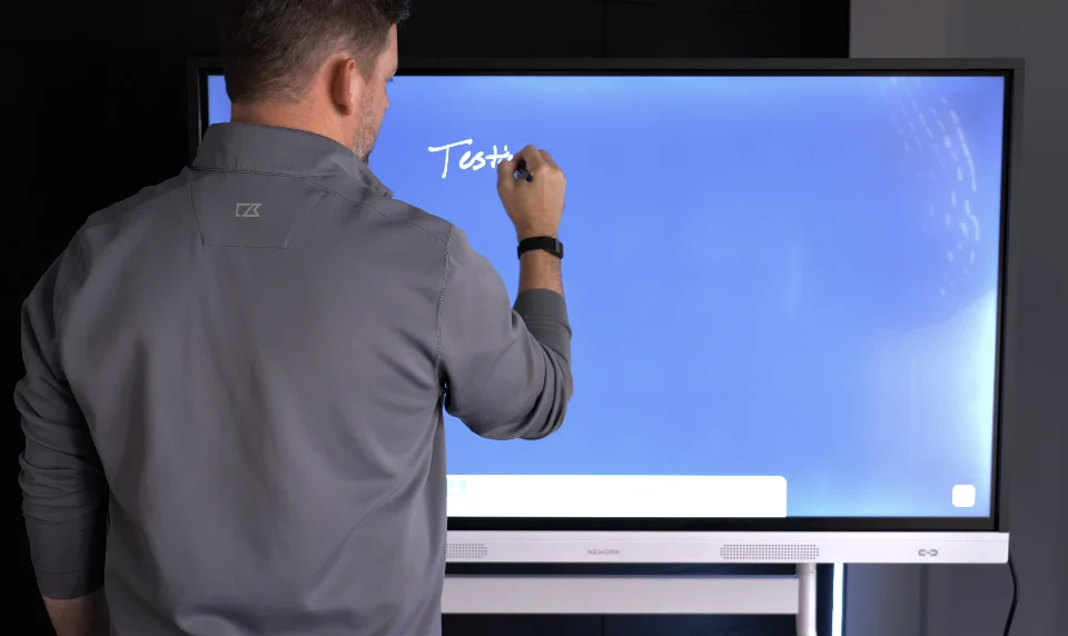 Nework 55" Smart TV Whiteboard Review Android