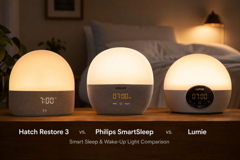 Hatch Restore 3 vs. Philips SmartSleep vs. Lumie: Smart Home Fit
