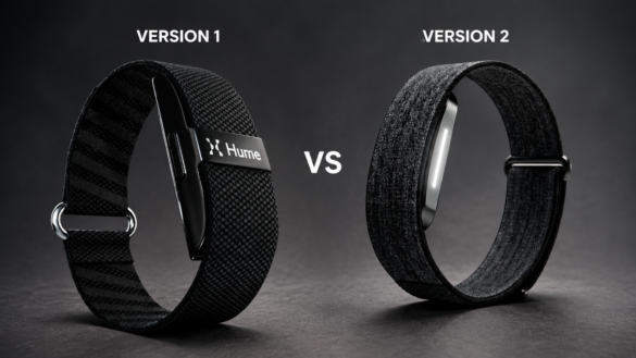 Version 1 vs. Version 2 of the Hume Band Health Tracker Version 1 vs. Version 2 of the Hume Band Health Tracker