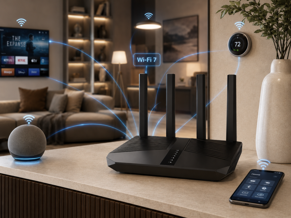 Smart Home Wifi Upgrade to Wifi 7