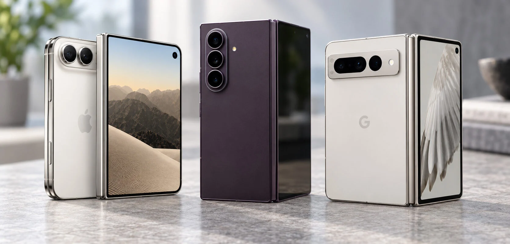 iPhone Duo and Galaxy Fold